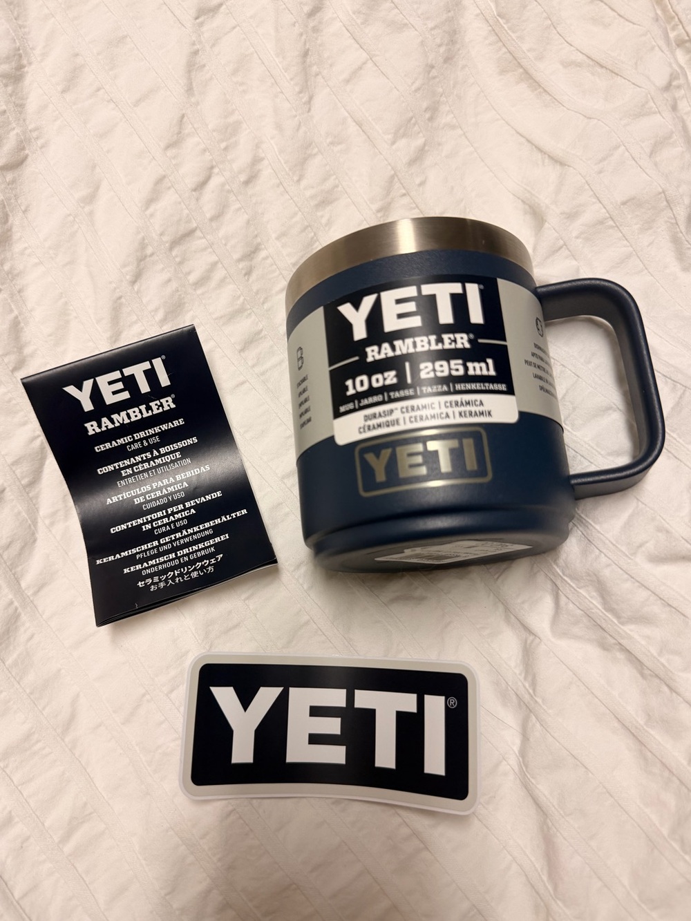 YETI 10oz Rambler w/ handle